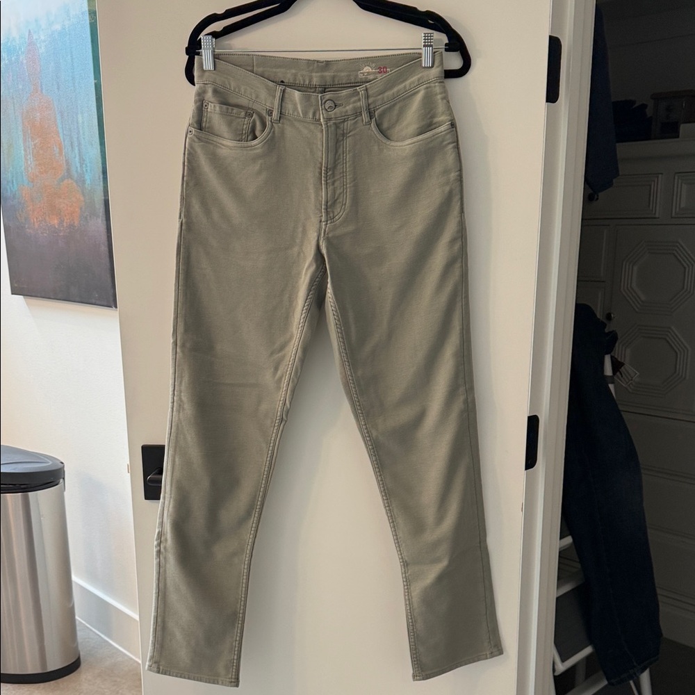 Faherty Gray Denim Jeans